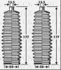 PSA 406688 Bellow, steering
